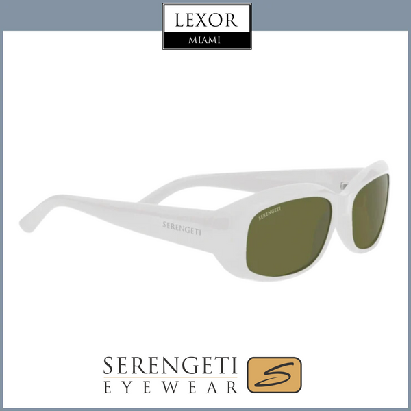 Gafas de sol Serengeti SS008001 BIANCA polarizadas minerales blancas mate de 555 nm M