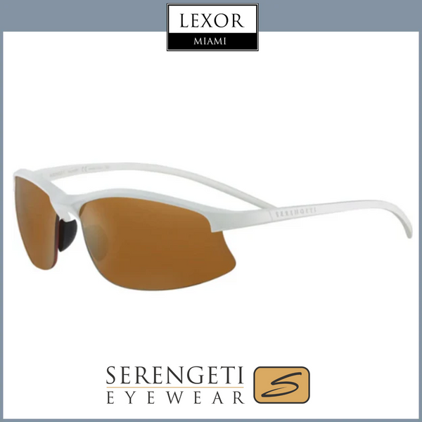 Serengeti SS551001 WINSLOW Matte Solid White Men Sunglasses