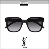 Saint Laurent SL M105/F-002 55 Sunglass WOMAN RECYCLED