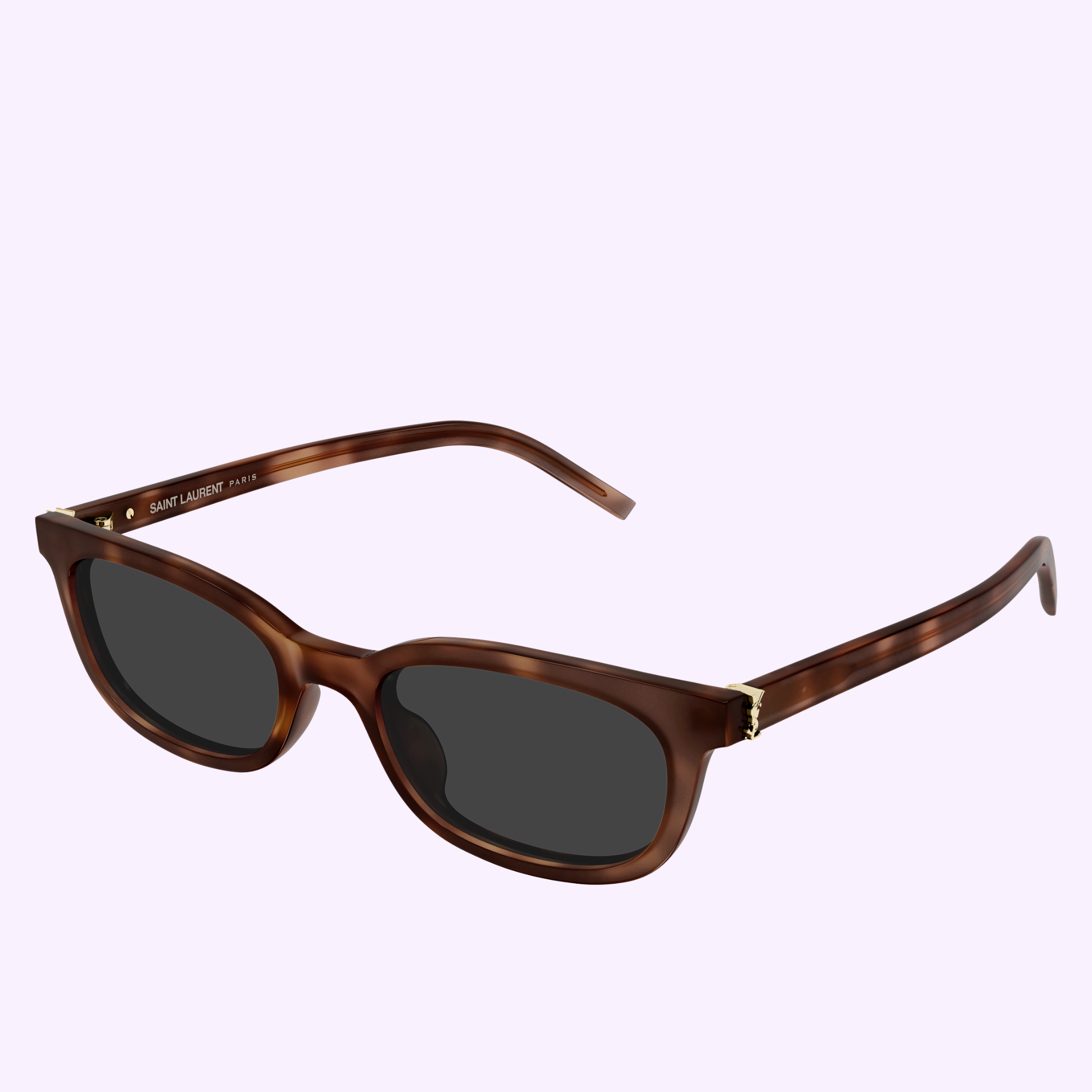 Angle View Saint Laurent Sunglasses SL M160-003 53