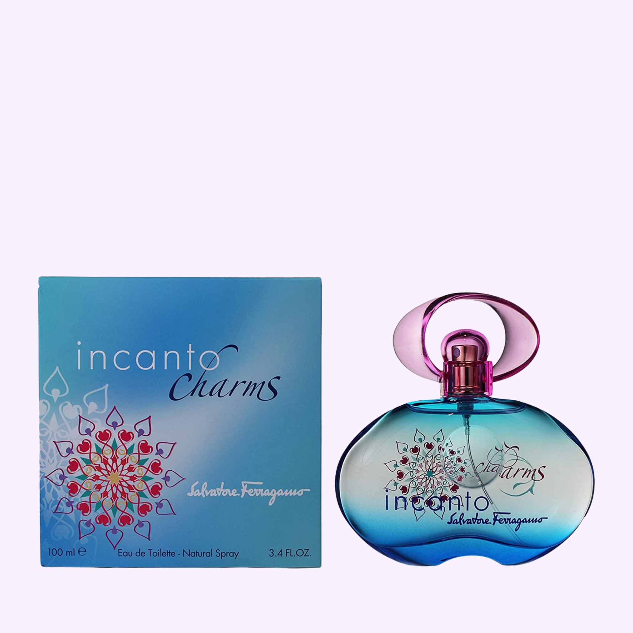 Front View Salvatore Ferragamo Incanto Charms 3.4 EDT Sp Women
