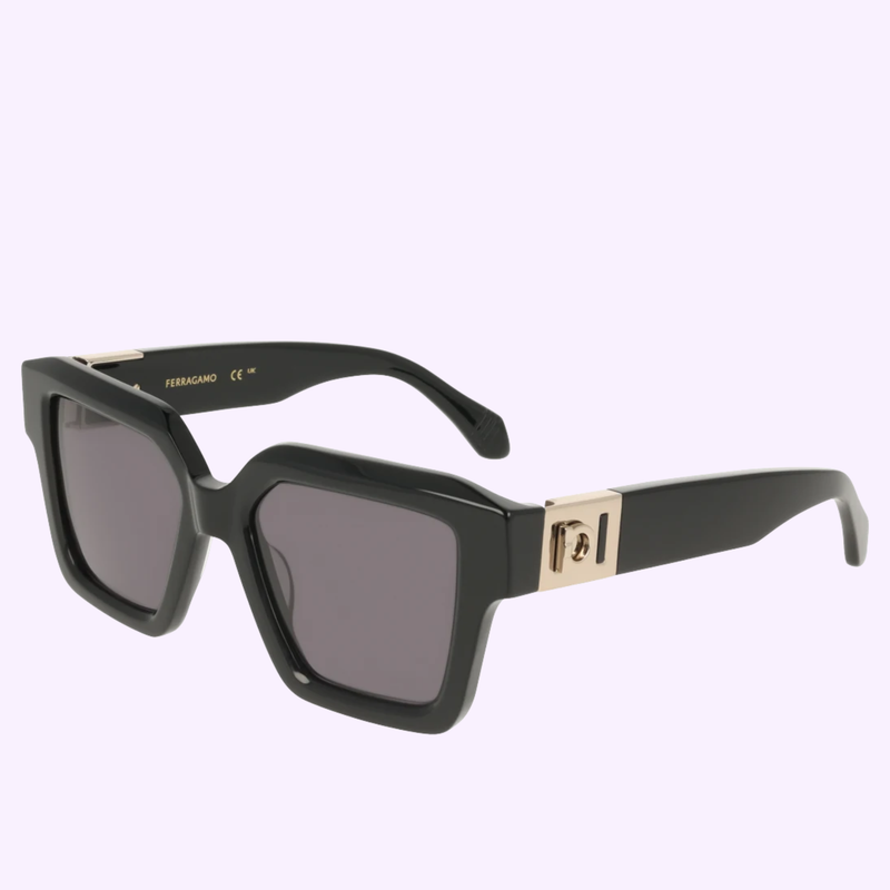 FERRAGAMO サングラス SF885SA-214 トートイズ/ブラック FERRAGAMO - FERRAGAMO サングラス SF885SA-214 トートイズ/ブラックの