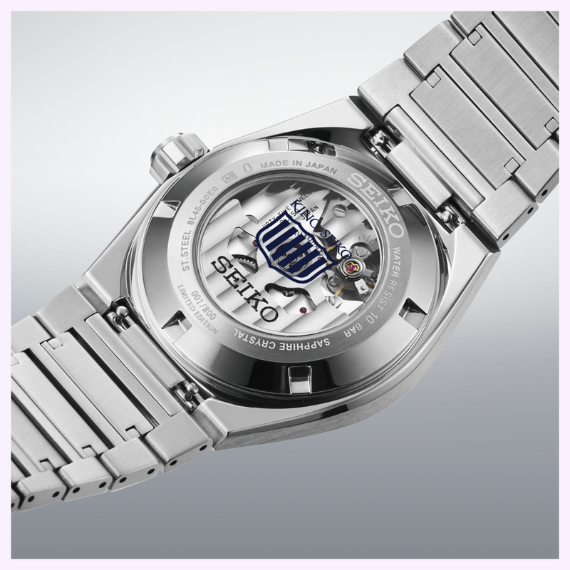 King Seiko VANAC HKF004 caseback vista del movimiento