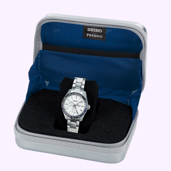 Seiko Luxe Watches PRESAGE SHARP EDGED SERIES ZERO HALLIBURTON LIMITED EDITION SPB269