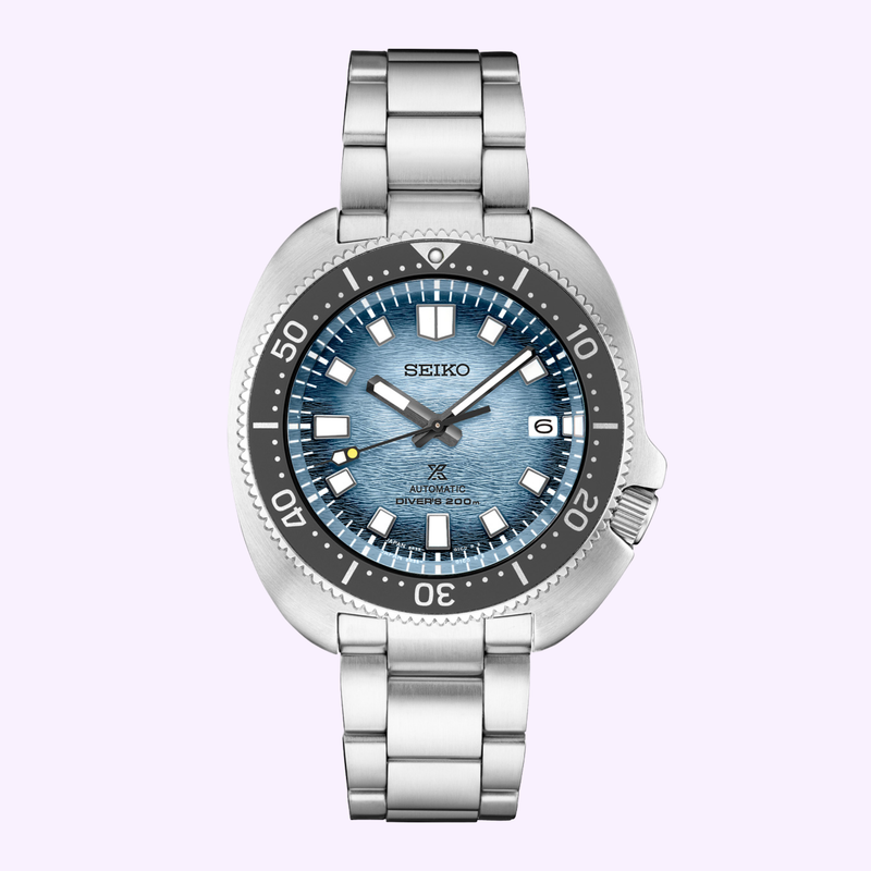 Seiko Prospex SPB263 Built for the Ice Diver U.S. Special Edition front view at Lexor Miami