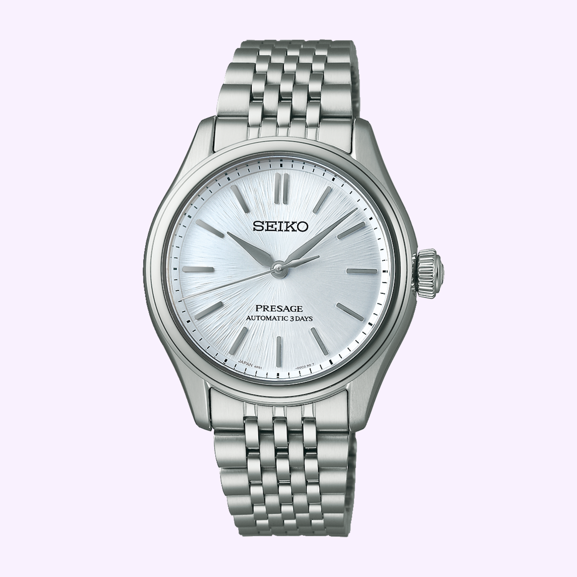 Front View Seiko Luxe Watches Presage Classic Series SPB521