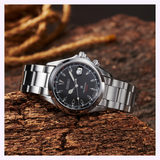 Photo View Seiko Luxe Watches Prospex Alpinist SS Automatic Black Dial SPB117 Men