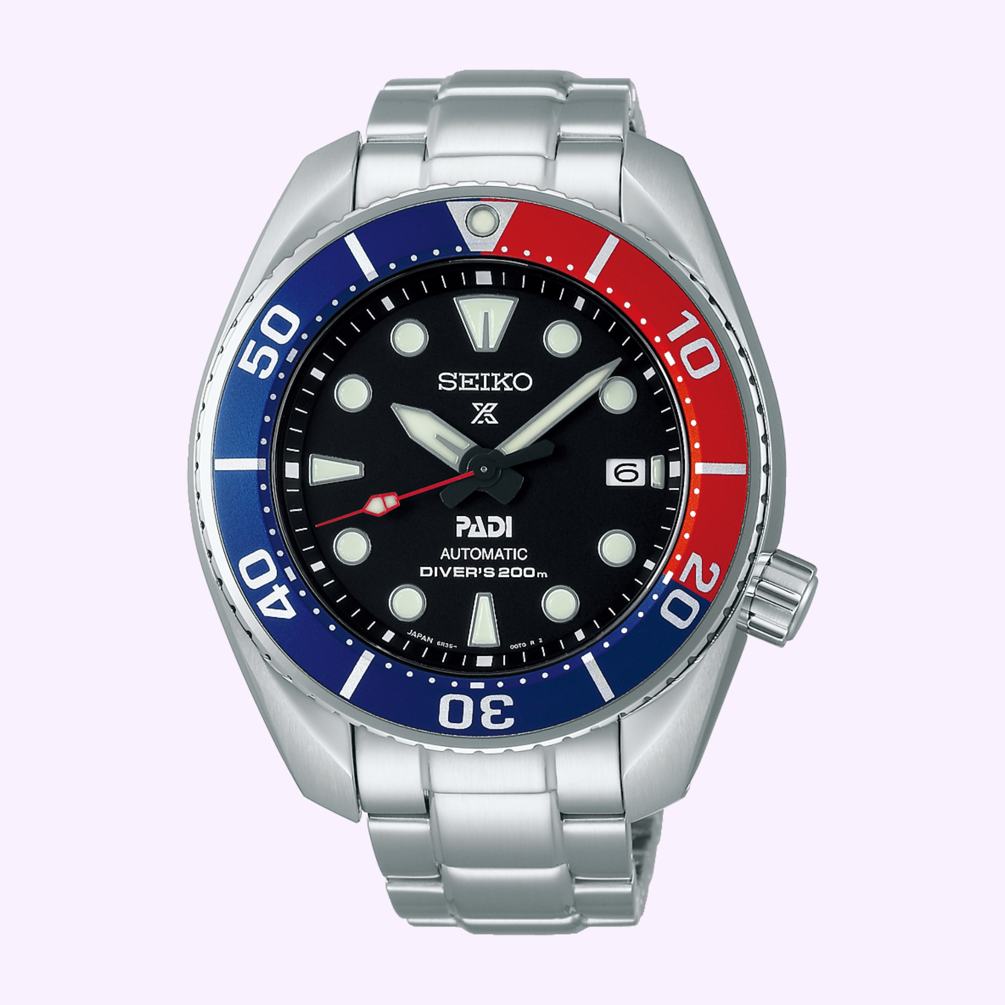 Angle View Seiko Luxe Watches Prospex Sea SPB181