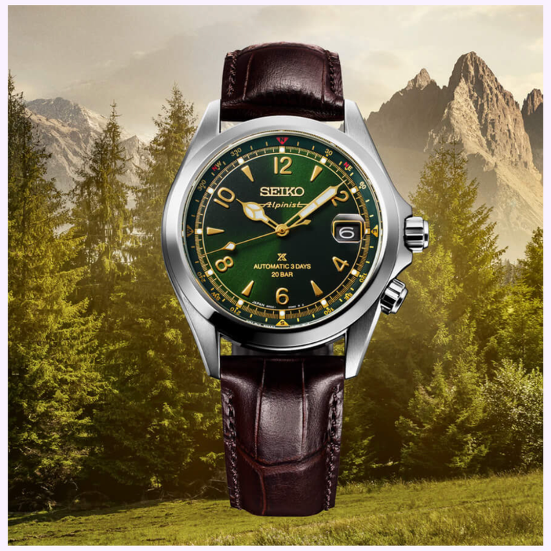 Seiko Luxe Watches Prospex Alpinist SPB507 – Lexor Miami
