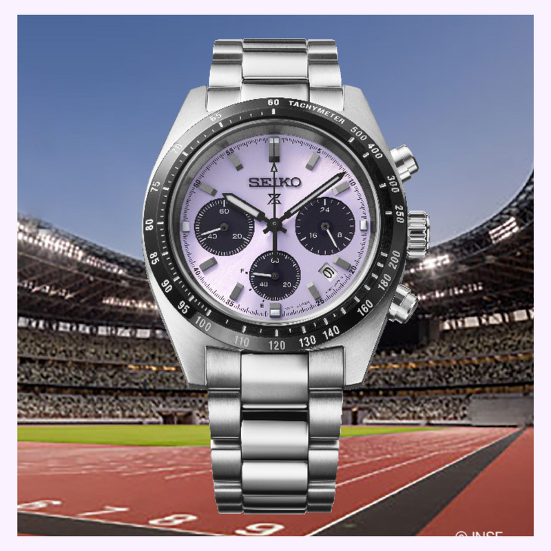 Seiko Luxe Watches Prospex Speedtimer Solar Chronograph  Limited Edition SSC955