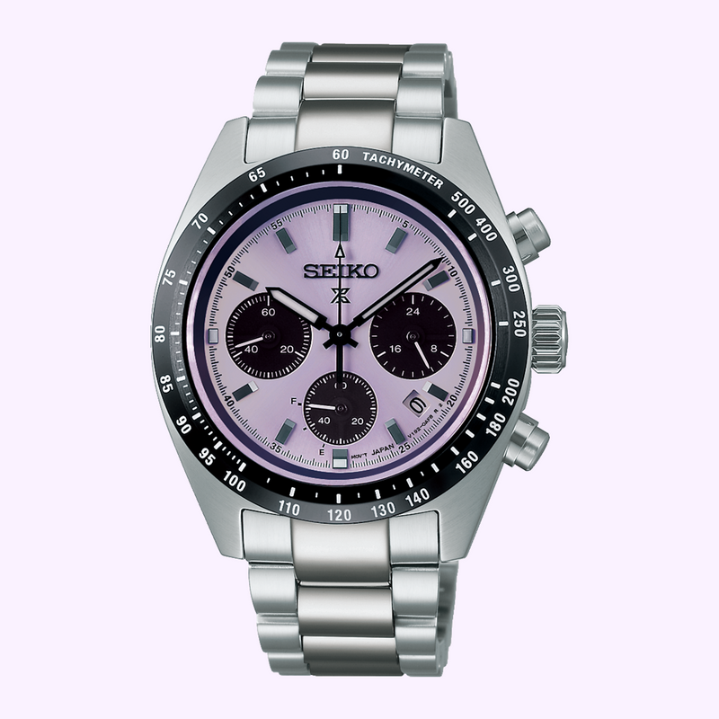 Seiko Luxe Watches Prospex Speedtimer Solar Chronograph  Limited Edition SSC955