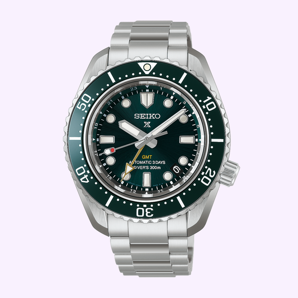 Seiko Prospex HBC001 1968 Heritage Diver GMT automatic watch at Lexor Miami