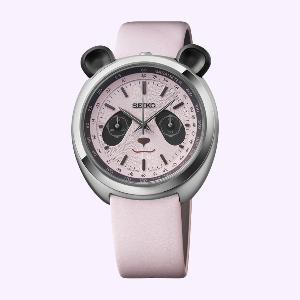 Seiko Power Design Project HHK002 Panda pink dial chronograph limited edition