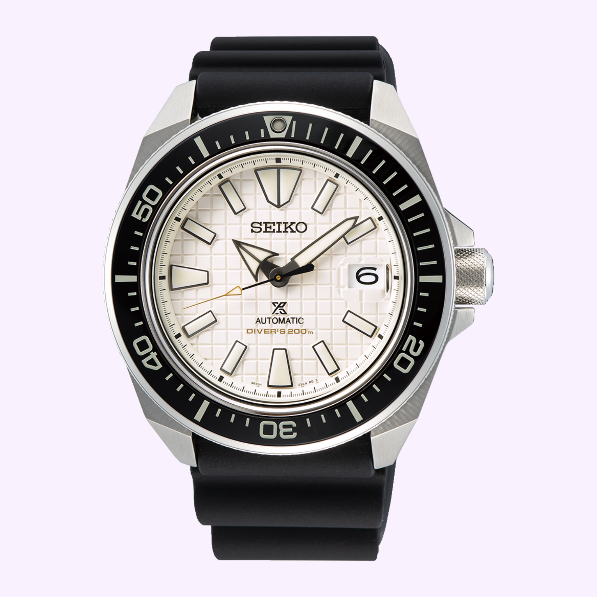Front View Seiko Watches Prospex Automatic Diver SRPE37