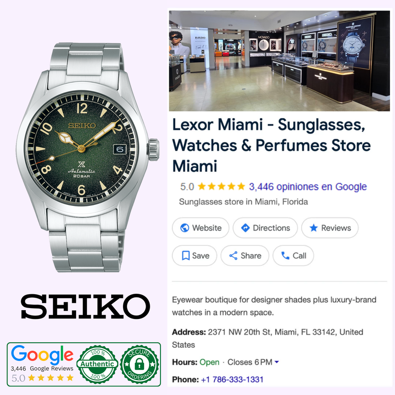 Seiko Watches Prospex Land SPB155 Men – Lexor Miami