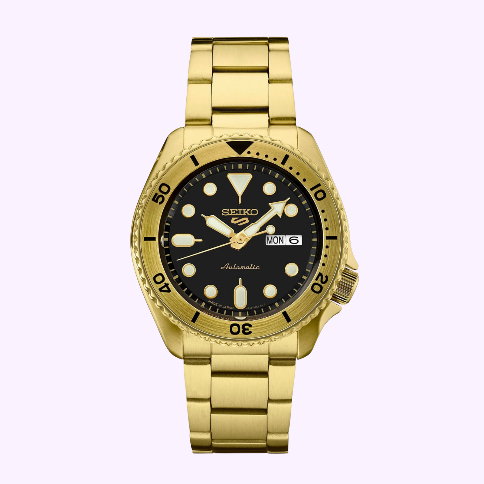 レ*ブ様 SEIKO クォーツ 14K ゴールド 腕時計 Seiko-Watches-SRPK18-Seiko-5-