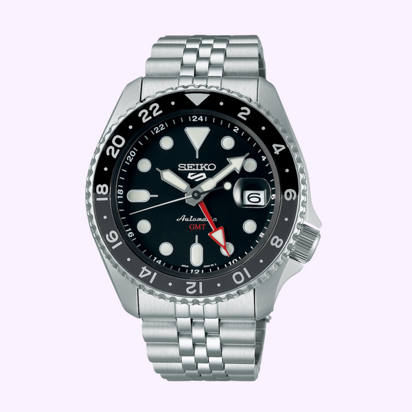 Seiko 5 SKX Sports Style SSK001 oversized diver-style automatic with metal bracelet