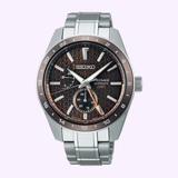 Angle View Seiko Luxe Watches SEIKO PRESAGE SHARP-EDGED SERIES GMT SPB225