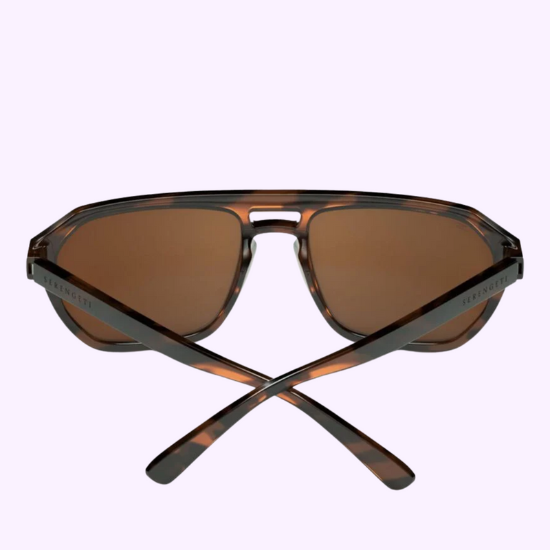 Serengeti SS534002 BELLEMON Shiny Tortoise Unisex Sunglasses