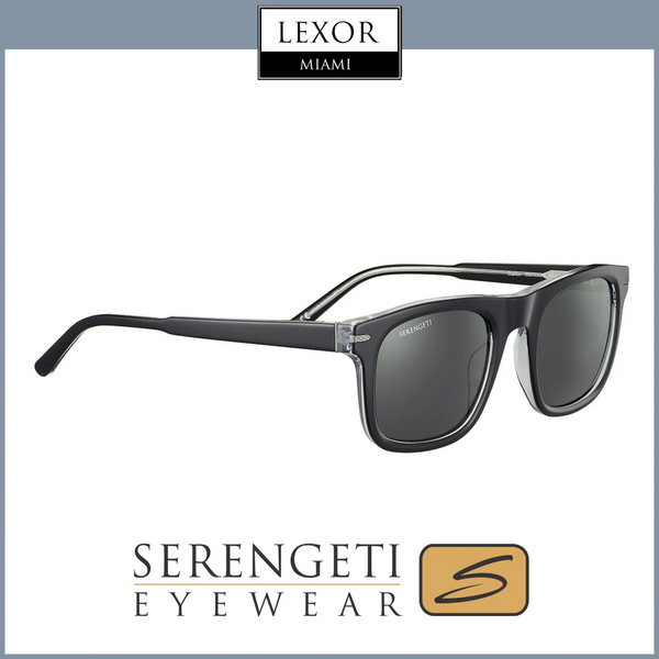 Serengeti Sunglasses CHARLTON Shiny Black Transparent SS576003