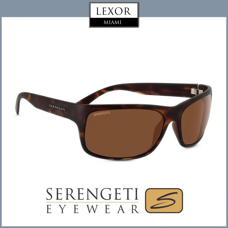 Serengeti Sunglasses PISTOIA Matte Dark Tortoise 8300