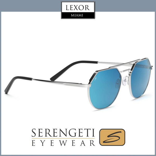 Serengeti Sunglasses SHELBY Shiny Silver Gold SS533004