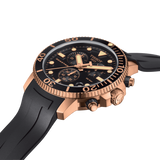Tissot T1204173705100 SeaStar 1000 Chronograph Black Silicone Strap Men Watches