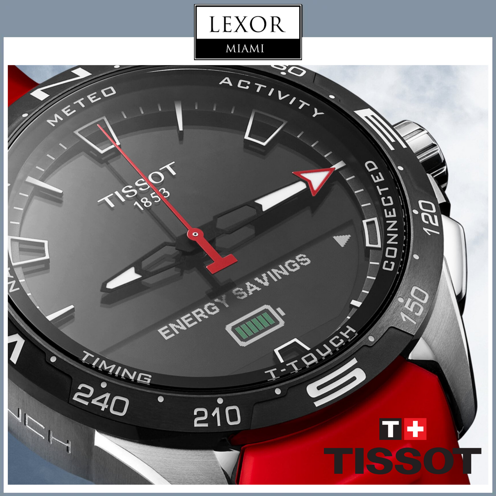 TISSOT T-TOUCH CONNECT SOLAR T1214204705101 – Lexor Miami