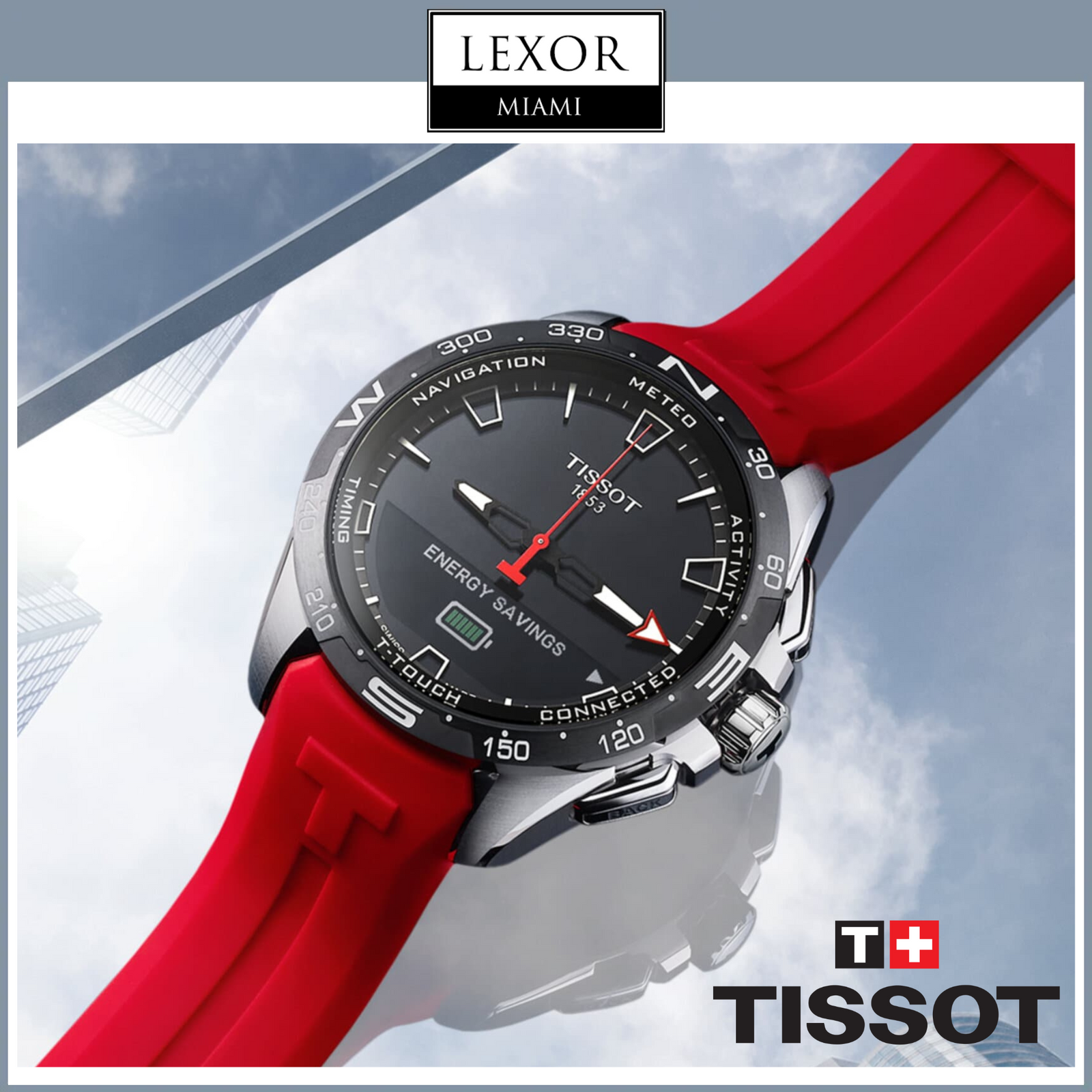 Reloj TISSOT T-TOUCH CONNECT SOLAR T1214204705101 – Lexor Miami
