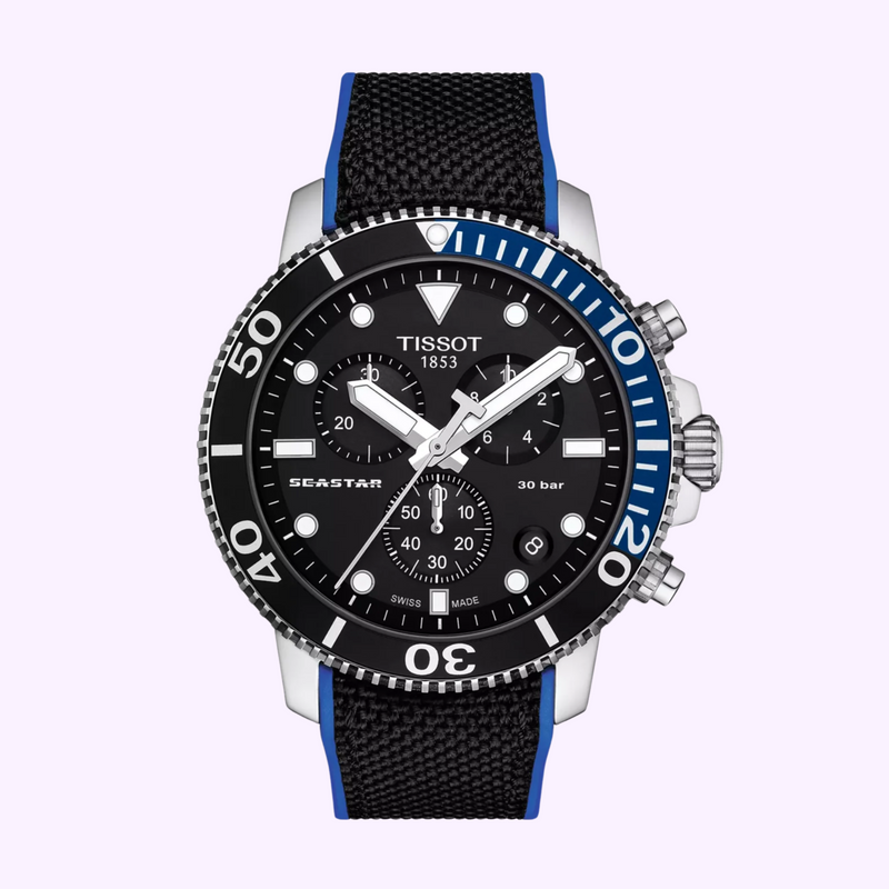 TISSOT T120.417.17.051.03 CRONÓGRAFO SEASTAR 1000