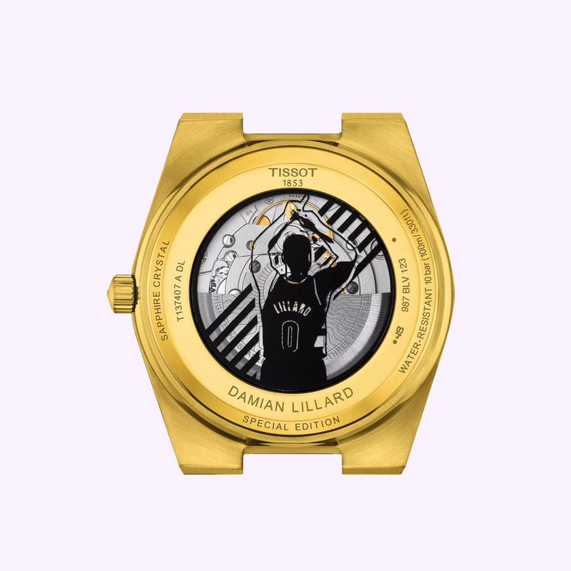 TISSOT Watches T1374073305100 TISSOT PRX POWERMATIC 80 DAMIAN LILLARD SPECIAL EDITION