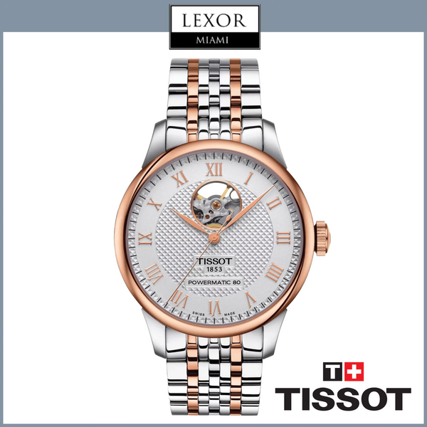 Reloj TISSOT LE LOCLE POWERMATIC 80 OPEN HEART T0064072203302