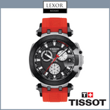 Tissot T1154172705100 T-Race Chronograph Red Silicone Strap Men Watches