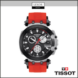 Tissot T1154172705100 T-Race Chronograph Red Silicone Strap Men Watches