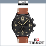 Tissot T1166173605700 Chrono XL Brown Leather Strap Men Watches