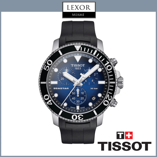 Tissot T1204171704100 Seastar Azul Relojes para hombre Lexor Miami