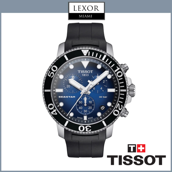 Tissot T1204171704100 Seastar Blue Men Watches Lexor Miami