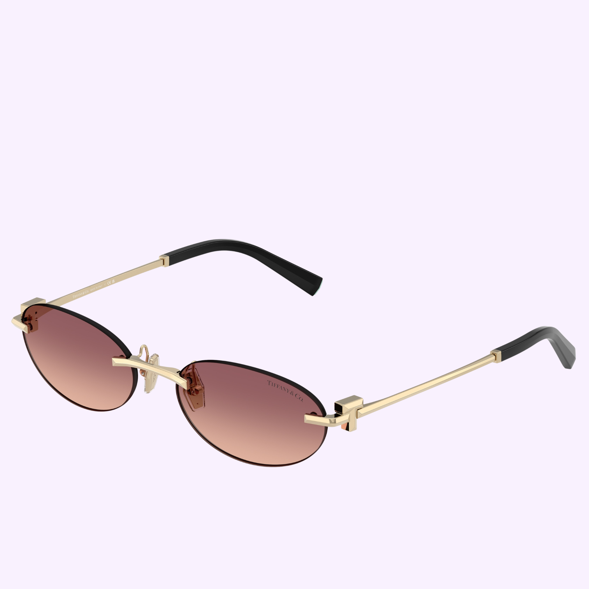 Angle View Tiffany & Co. Sunglasses 0TF3119D 62408D56