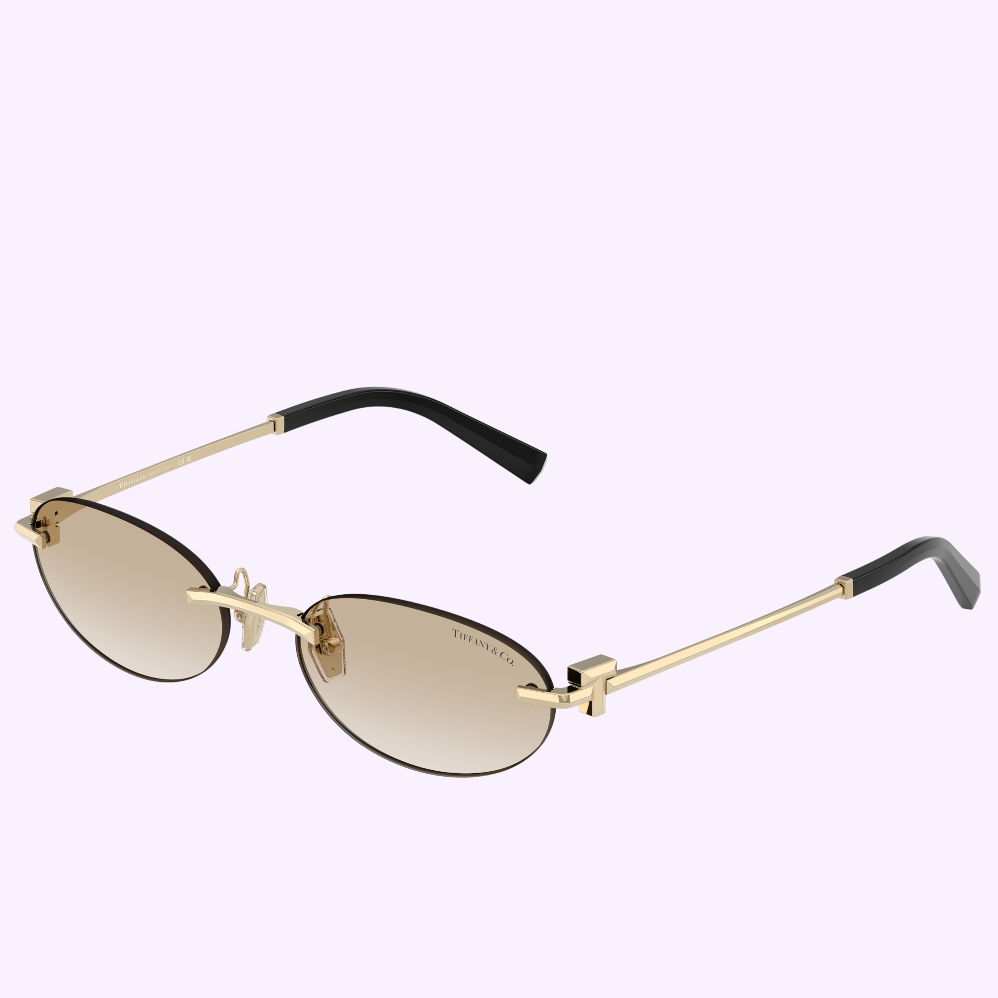 Angle View Tiffany & Co. Sunglasses 0TF3119D 62391156