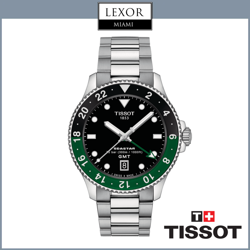Tissot Seastar 1000 Cuarzo GMT T1208521105100 Hombre