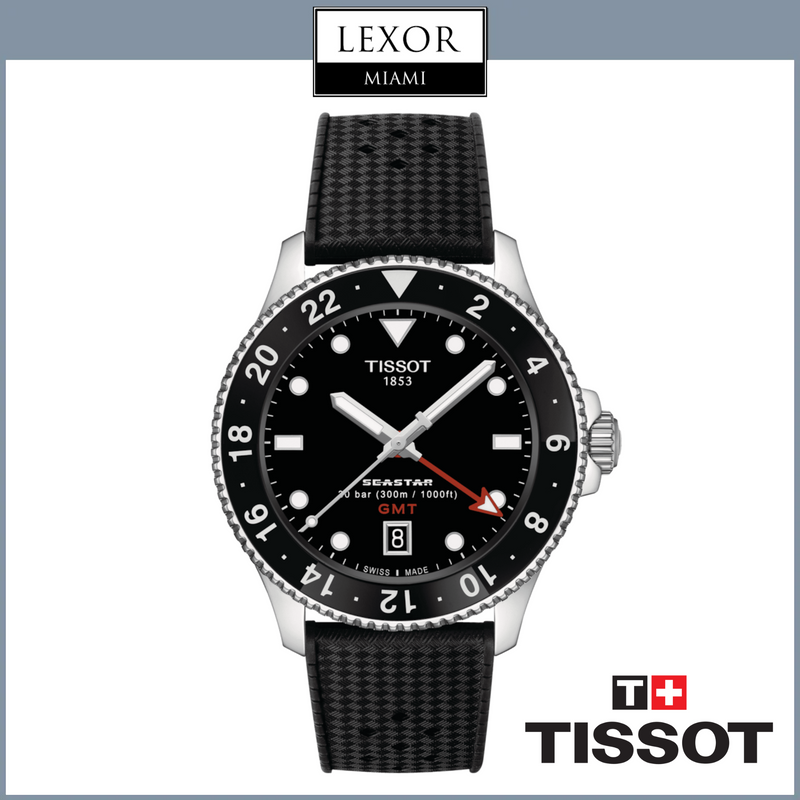 Tissot Seastar 1000 Quartz GMT T1208521705100 Men – Lexor Miami