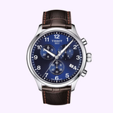 Tissot T1166173604700 T-Sport Cronógrafo Correa de piel marrón Relojes para hombre