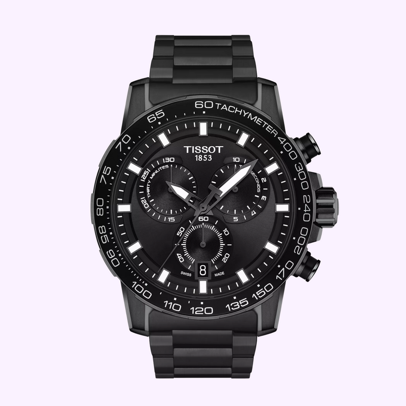 Tissot T1256173305100 Supersport Chrono Stainless Steel Strap Men Watches