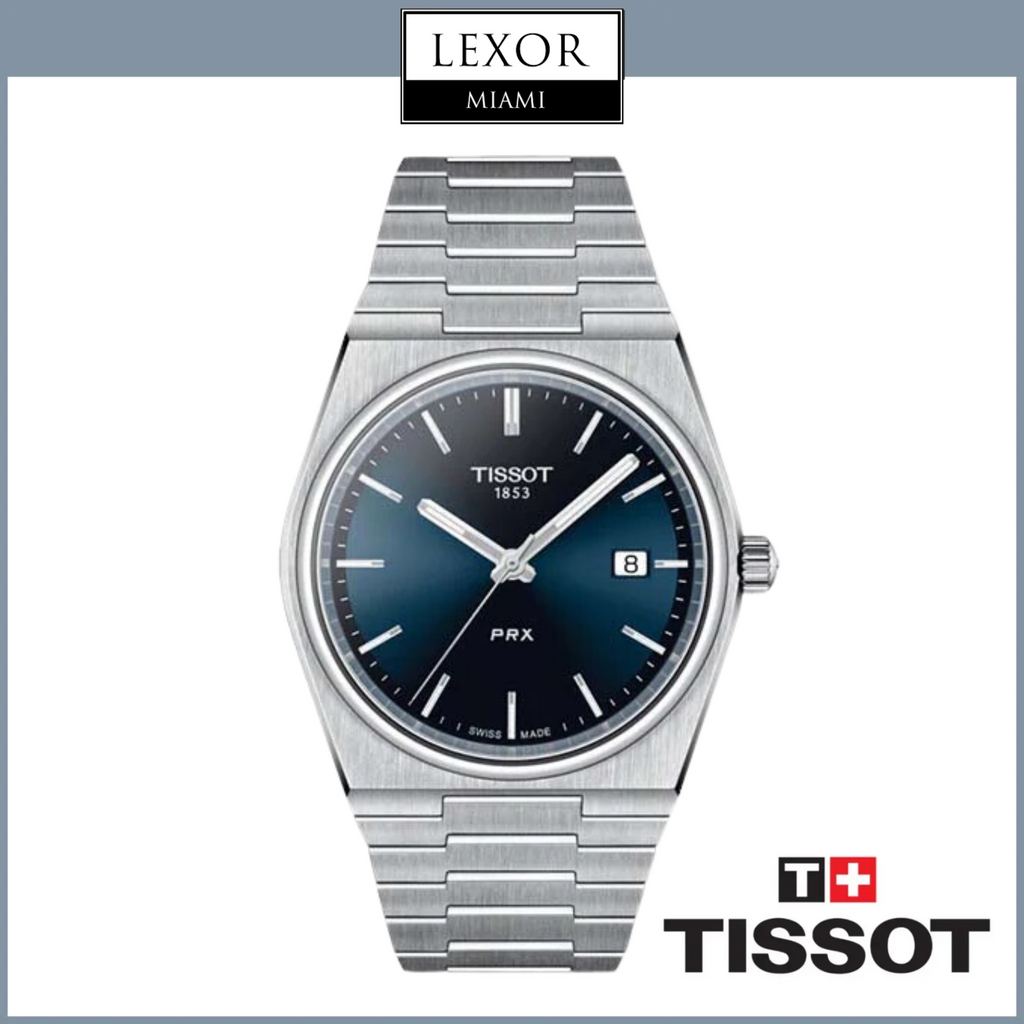 Tissot T1374101104100 PRX Pulsera 40mm Relojes para hombre Lexor Miam Lexor Miami