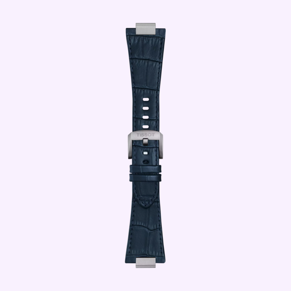 Tissot T852049411 Official Blue PRX 42mm leather strap