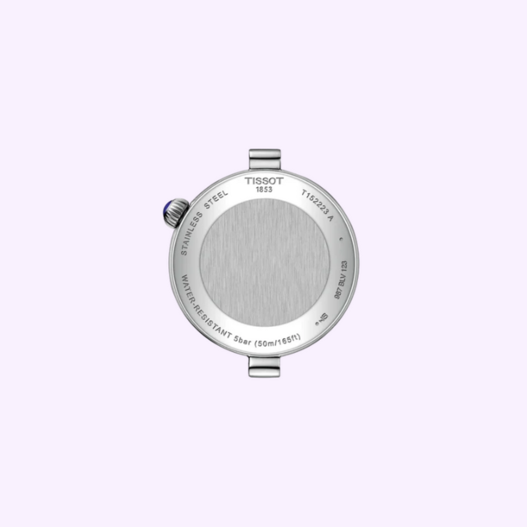 Tissot Desir Moonphase with diamond hour markers, additional view
