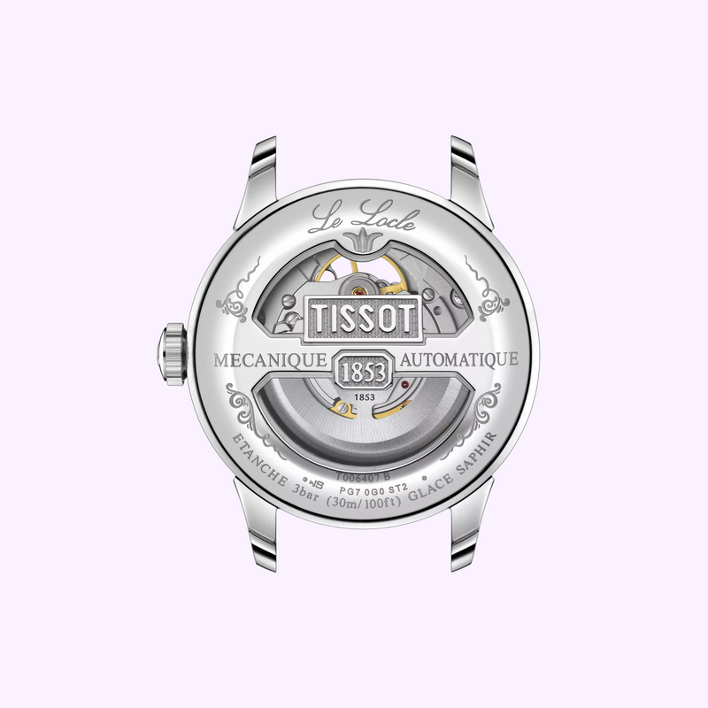 Tissot Watches Le Locle Open Heart 39.3mm T0064071603301