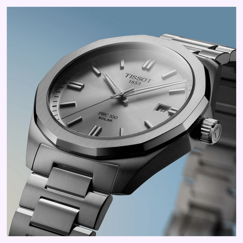 Tissot Watches PRC 100 Solar Quartz 39mm T1514221103100