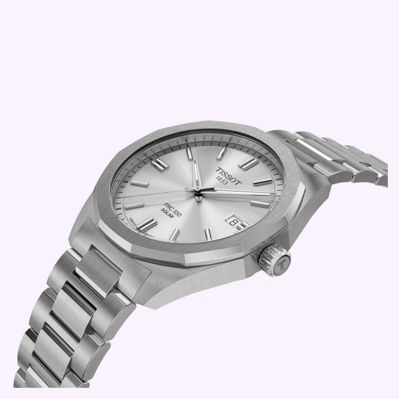 Tissot Watches PRC 100 Solar Quartz 39mm T1514221103100