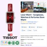 Tissot Watches SRV 30mm T1601101642300